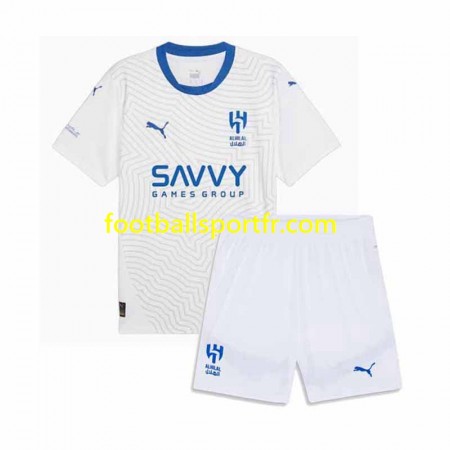 Tenue Al-Hilal Enfant Exterieur 2024-2025 Maillot de Foot